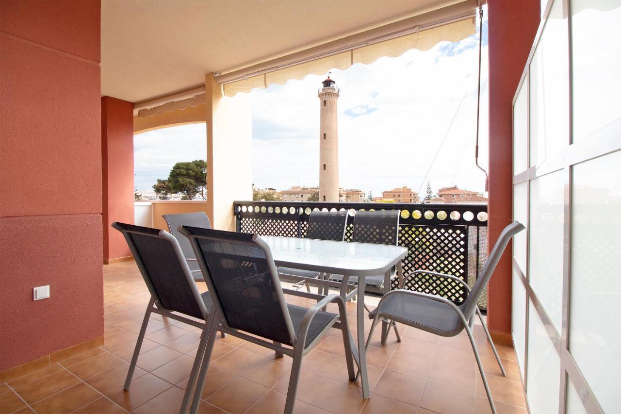 Canet d'En Berenguer Global Properties, Apartamento Con Terraza Y Piscina En La Playa De Canet מראה חיצוני תמונה