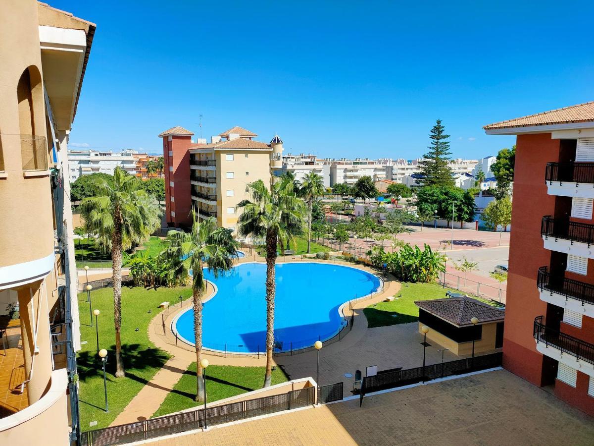 Canet d'En Berenguer Global Properties, Apartamento Con Terraza Y Piscina En La Playa De Canet מראה חיצוני תמונה
