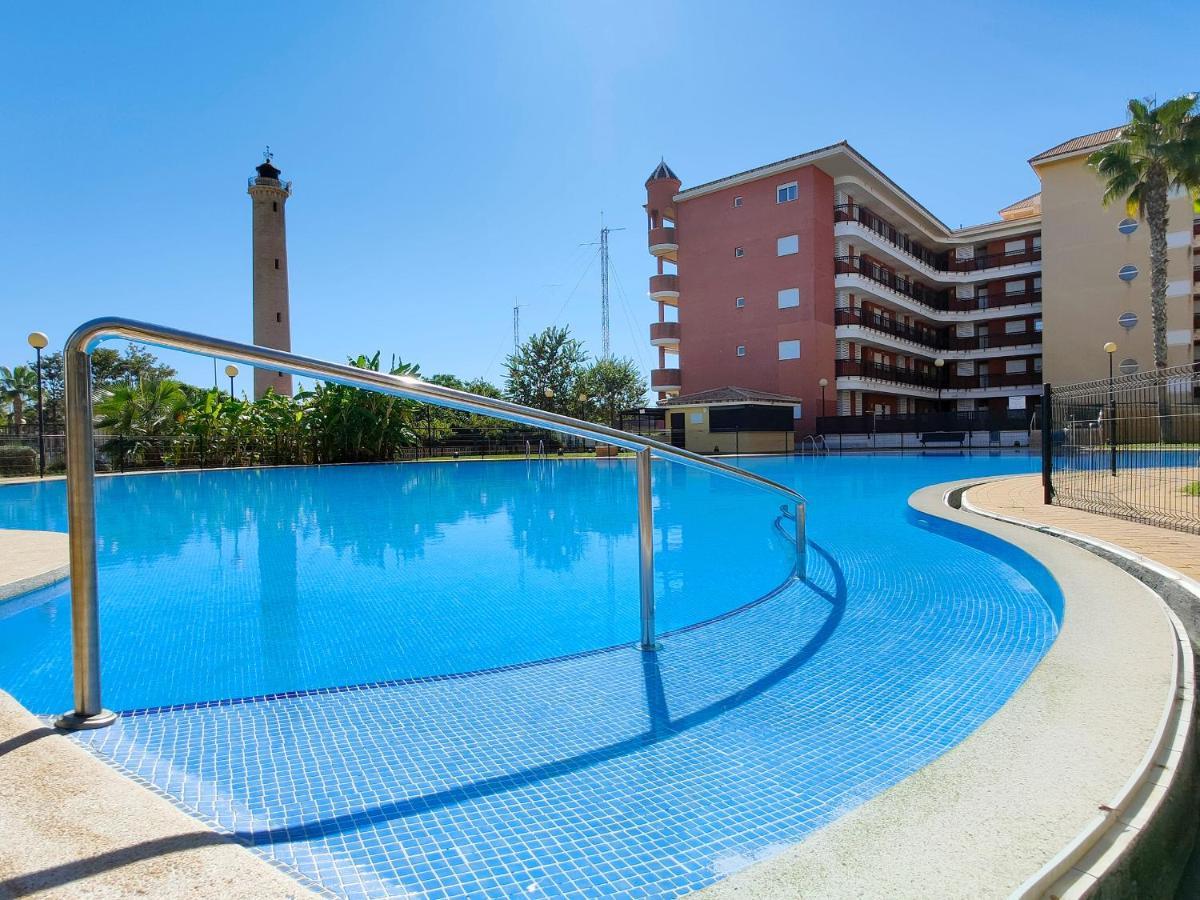 Canet d'En Berenguer Global Properties, Apartamento Con Terraza Y Piscina En La Playa De Canet מראה חיצוני תמונה
