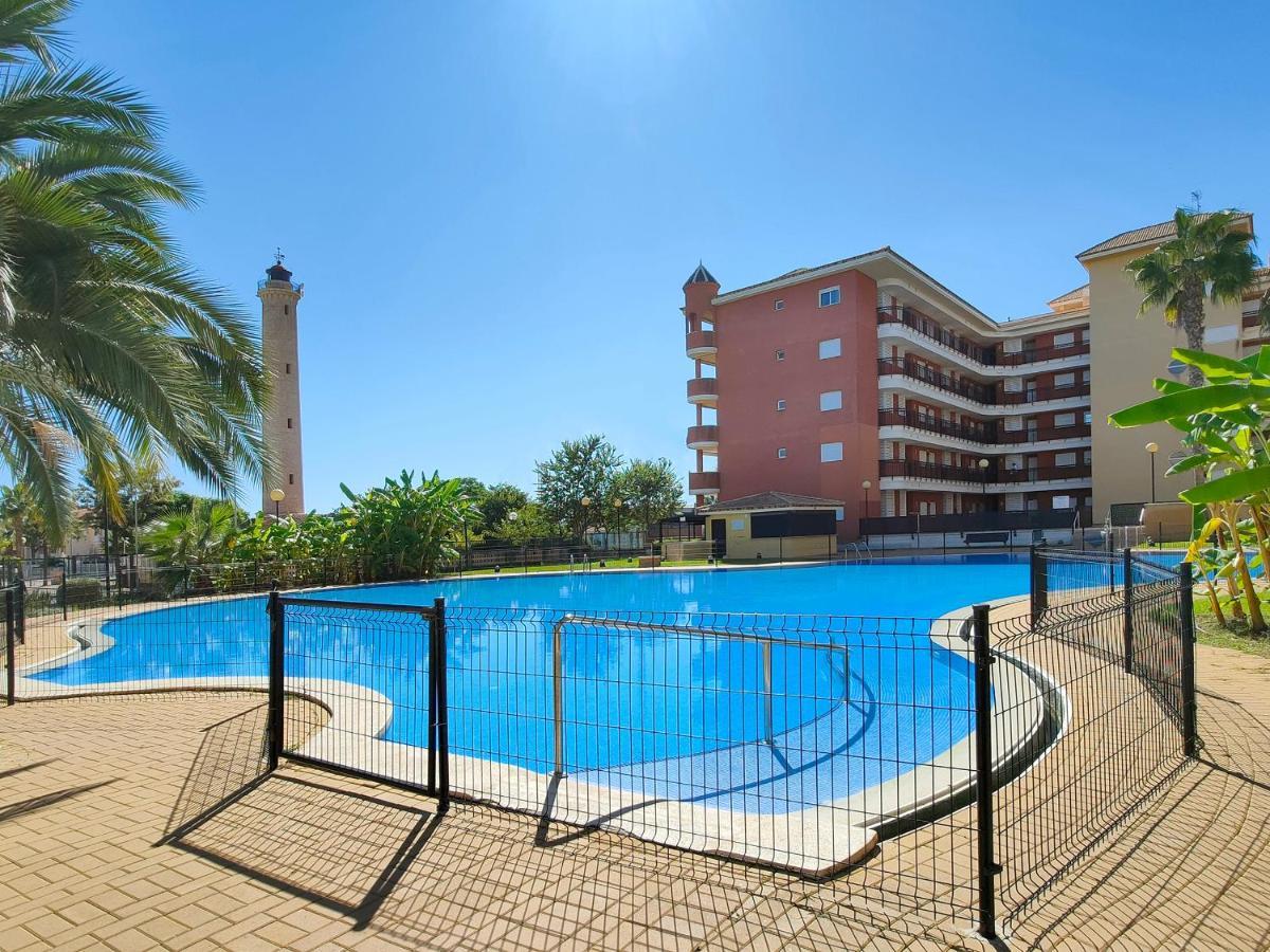 Canet d'En Berenguer Global Properties, Apartamento Con Terraza Y Piscina En La Playa De Canet מראה חיצוני תמונה