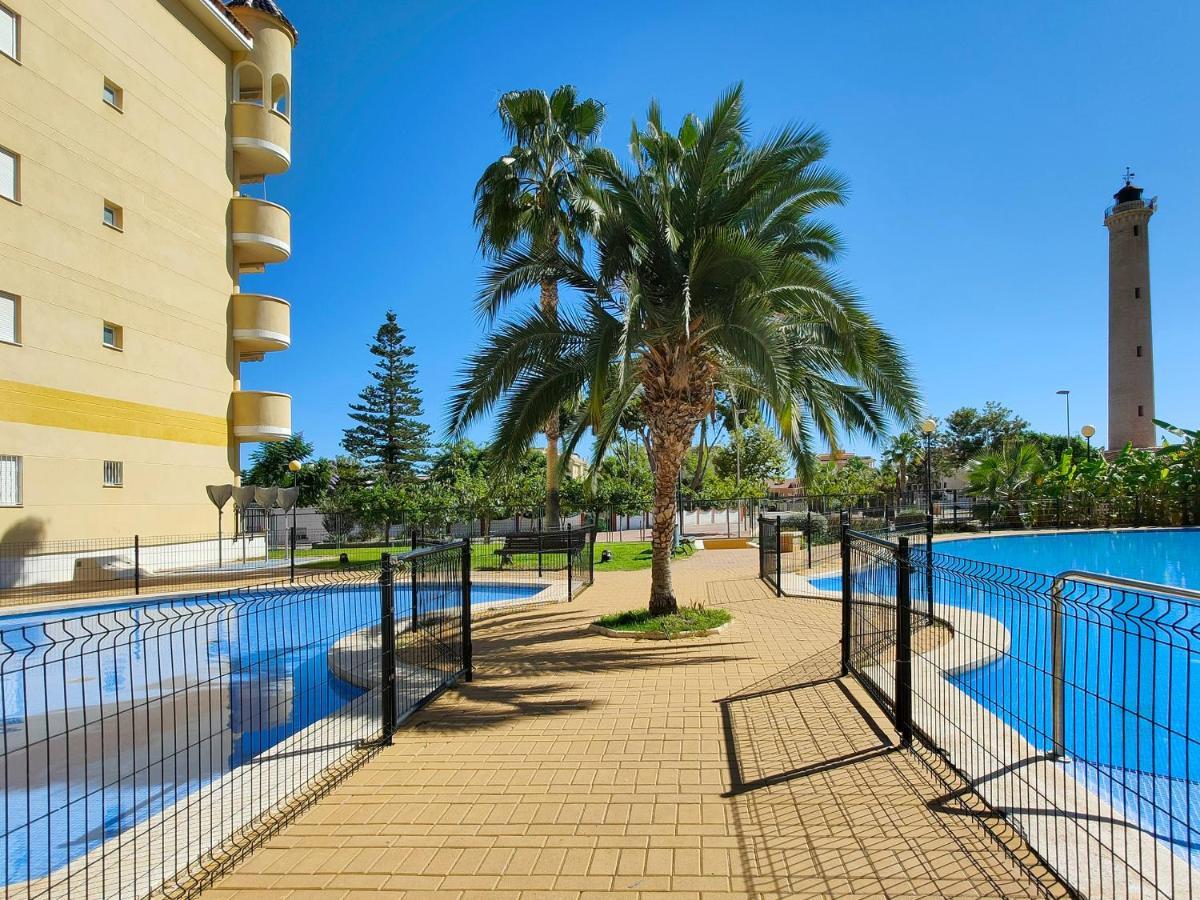 Canet d'En Berenguer Global Properties, Apartamento Con Terraza Y Piscina En La Playa De Canet מראה חיצוני תמונה
