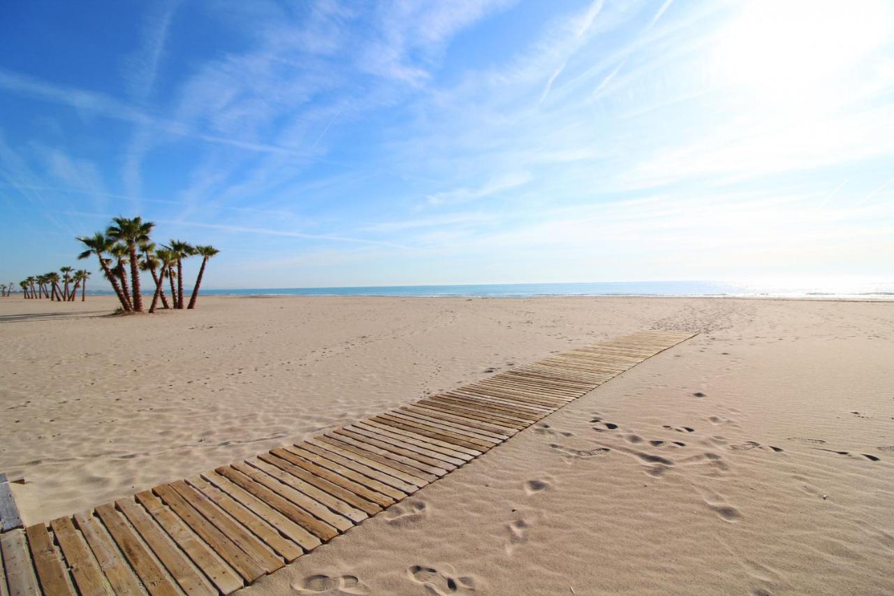 Canet d'En Berenguer Global Properties, Apartamento Con Terraza Y Piscina En La Playa De Canet מראה חיצוני תמונה